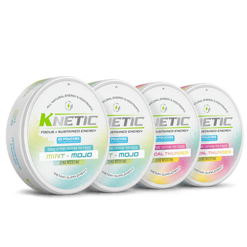 KNETIC Energy Pouches Variety Pack – Mint-Mojo & Tropical Thunder