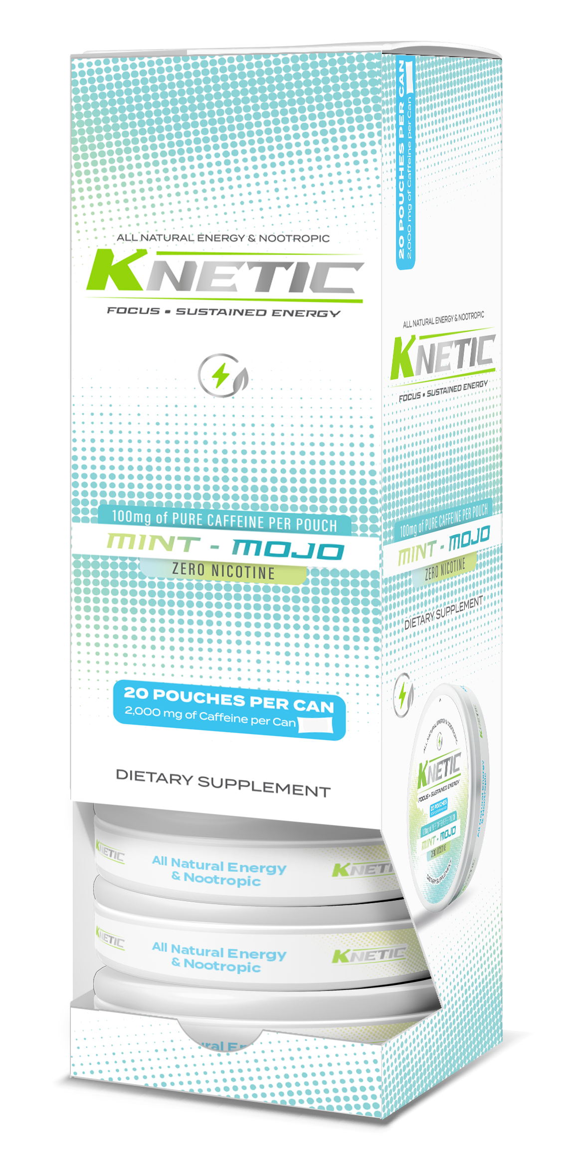 KNETIC All Natural Energy Pouches – Energy Redefined, Naturally!