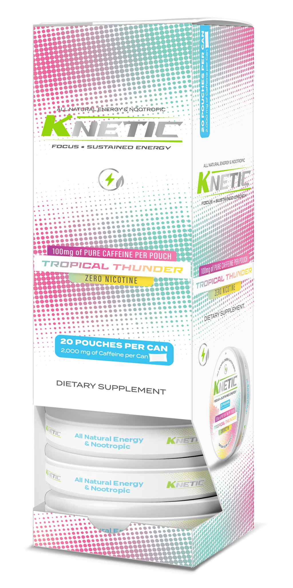 KNETIC All Natural Energy Pouches – Energy Redefined, Naturally!