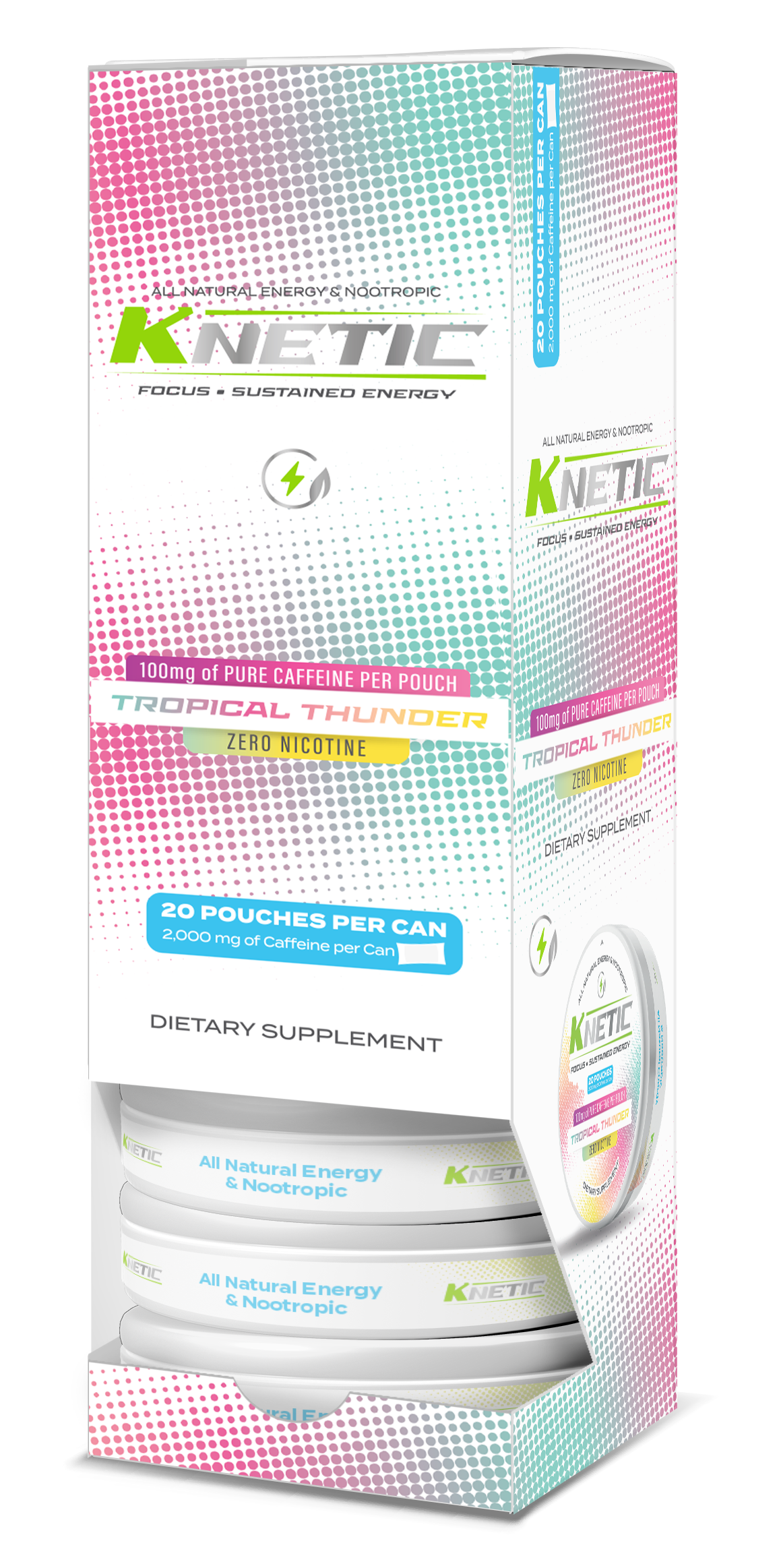 KNETIC All Natural Energy Pouches – Energy Redefined, Naturally!